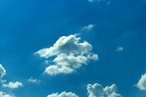 Blue sky and cloudy Stock Photos