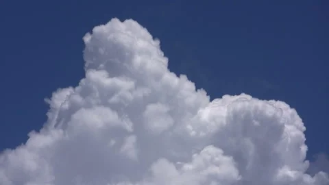 Blue Sky and Cumulus Clouds Video stock 327513455