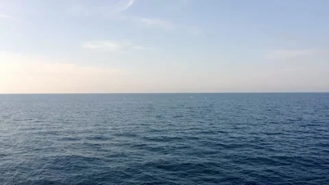 Blue sky and sea Stock Footage 167586945