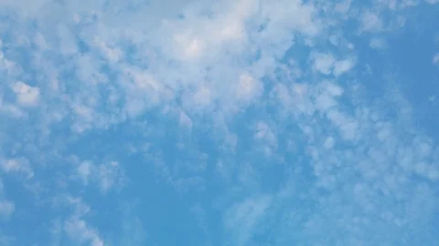 Blue sky and thin clouds Stock Footage 102932335