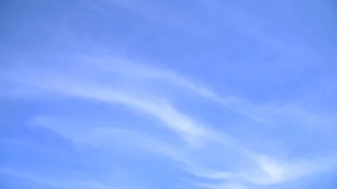 Blue sky and white cloud landscape with time lapse. Stock Footage 83924638
