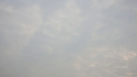 Blue sky and white cloud landscape with time lapse. Stock Footage 84586066