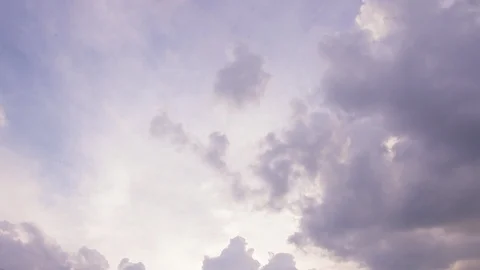 Blue sky and White cloud with 4k resolution. Stock-Footage 113783473