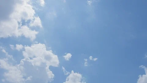 Blue sky and White cloud with 4k resolution. Stock-Footage 113785795
