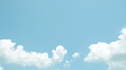 Blue sky and White cloud with 4k resolution. Stock-Footage 113791551