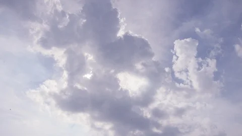 Blue sky and White cloud with 4k resolution. Stock-Footage 114798416