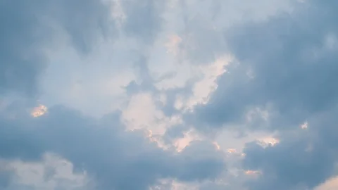 Blue sky and White cloud with 4k resolution. Stock-Footage 114809033