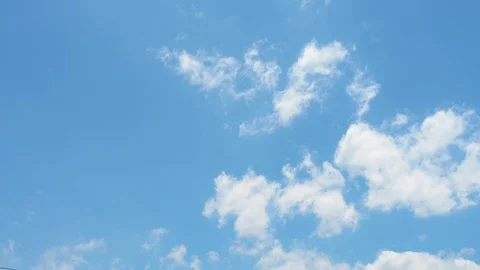 Blue sky and White cloud with 4k resolution. Stock-Footage 114818981