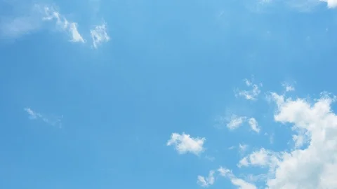 Blue sky and White cloud with 4k resolution. Stock-Footage 114821522