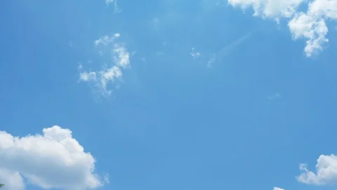 Blue sky and White cloud with 4k resolution. Stock-Footage 114823638