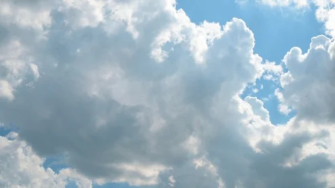Blue sky and White cloud with 4k resolution. Stock-Footage 116588441