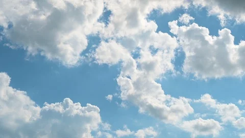 Blue sky and White cloud with 4k resolution. Stock-Footage 116589928