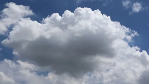 Blue sky and white cloud background Stock Footage 140510727
