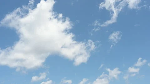 Blue sky and White cloud with 4k resolution. Stock-Footage 141100329