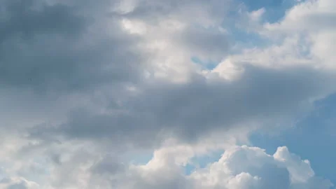 Blue sky and White cloud with 4k resolution. Vídeos de archivo 146053985