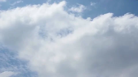 Blue Sky and White Cloud Delay Photography Vidéo 149945921