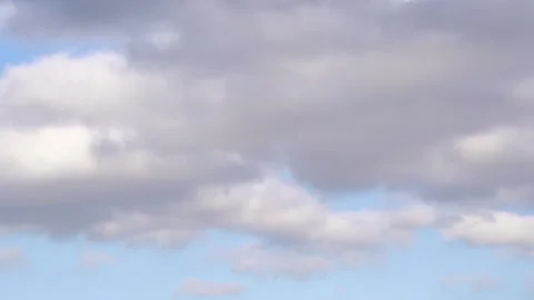 Blue Sky and White Cloud Delay Photography Stock Footage 155257800