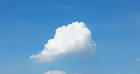 Blue sky and white cloud natural background Stock Footage 237649358
