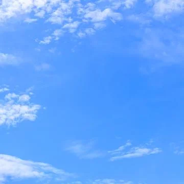 Blue sky and white cloud Stock-Fotos