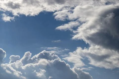 Blue Sky and white cloud Foto stock