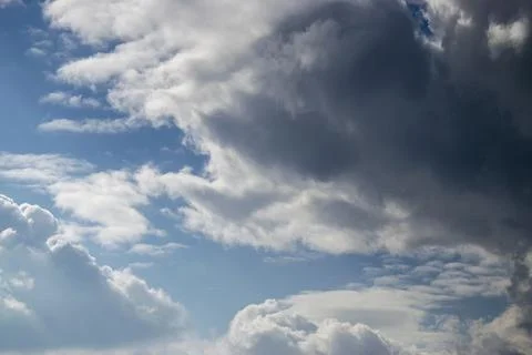 Blue Sky and white cloud Foto stock