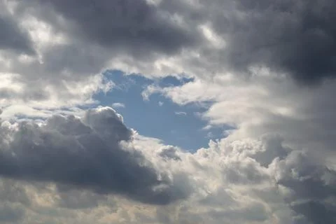 Blue Sky and white cloud Foto stock