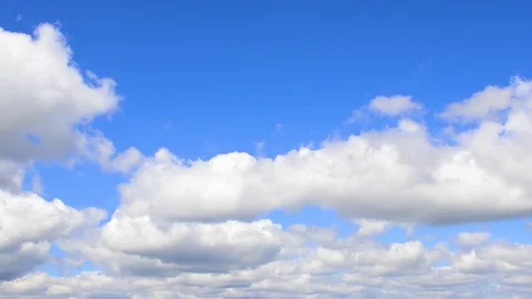 Blue sky and white clouds. Stock Footage 108003328