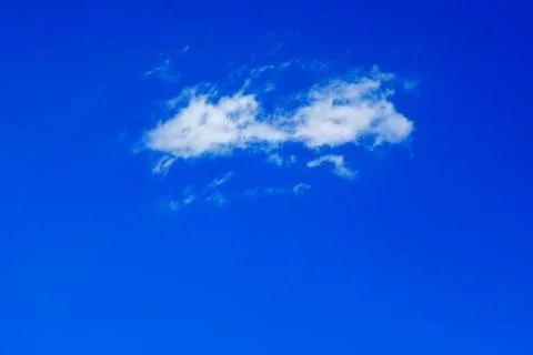 Blue sky and white clouds Foto stock