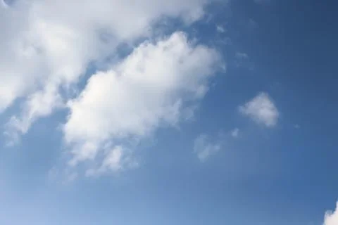 Blue sky and white clouds. 스톡 사진
