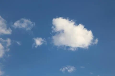 Blue sky and white clouds. Stock-Fotos