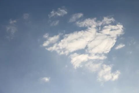 Blue sky and white clouds. 스톡 사진