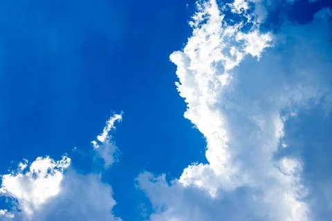 Blue sky and white clouds. Stock-Fotos