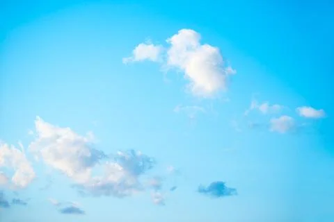 Blue sky and white clouds Fotos de archivo