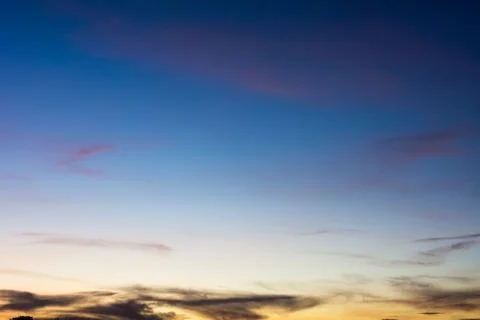 Blue sky background with beautiful clouds Фото