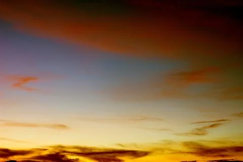 Blue sky background with beautiful clouds 库存照片