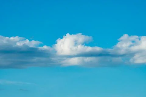 Blue sky background with beautiful Stock Photos