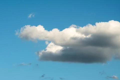 Blue sky background with beautiful Stock Photos