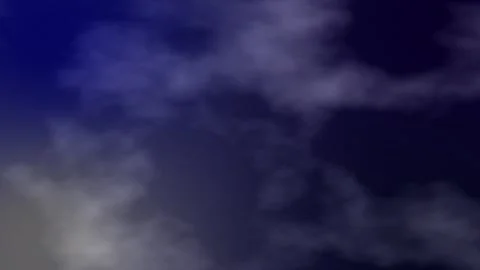 Blue sky background with cloud animation noise Stock Footage 324008999