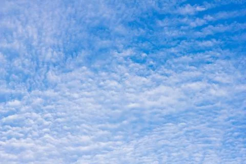 Blue sky background with cloud . Stock Photos