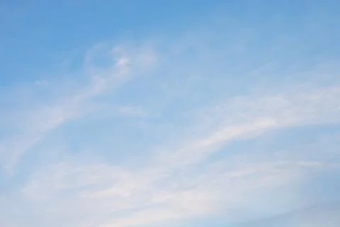 Blue sky background with cloud. Stock Photos