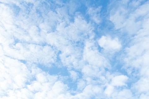 Blue sky background with cloud Stock Photos