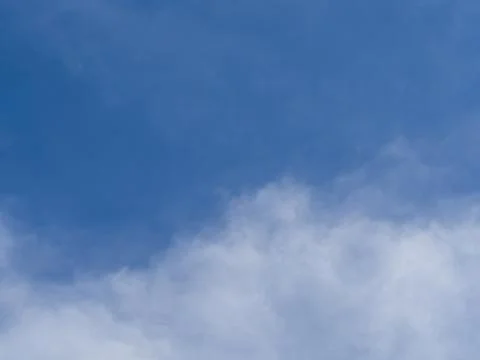 Blue sky background with clouds. Beautiful blue sky and clouds natural backgr 스톡 사진