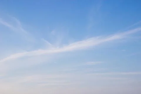 Blue sky background with clouds Stock Photos