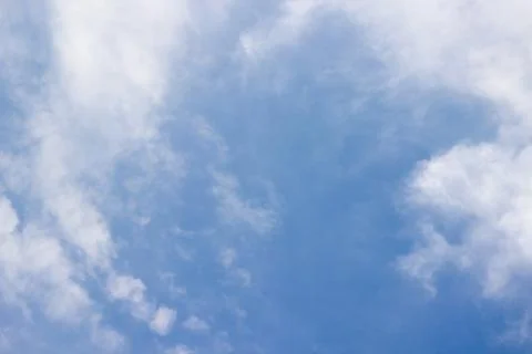 Blue sky background with clouds Stock Photos