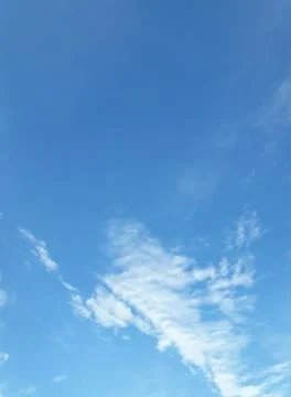 Blue sky background with clouds Foto stock