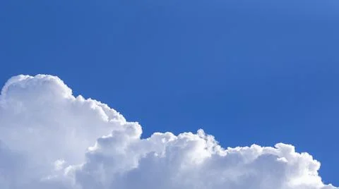 Blue sky background with clouds 스톡 사진