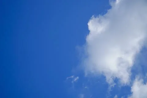 Blue sky background with clouds Stock Photos