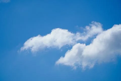 Blue sky background with clouds Stock Photos