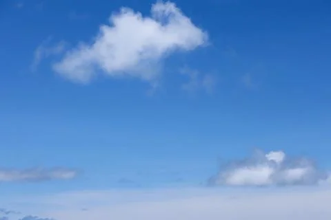 Blue sky background with clouds.Nature background Stock Photos