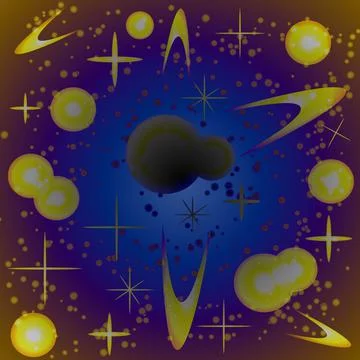 Blue sky background. Stock Illustration